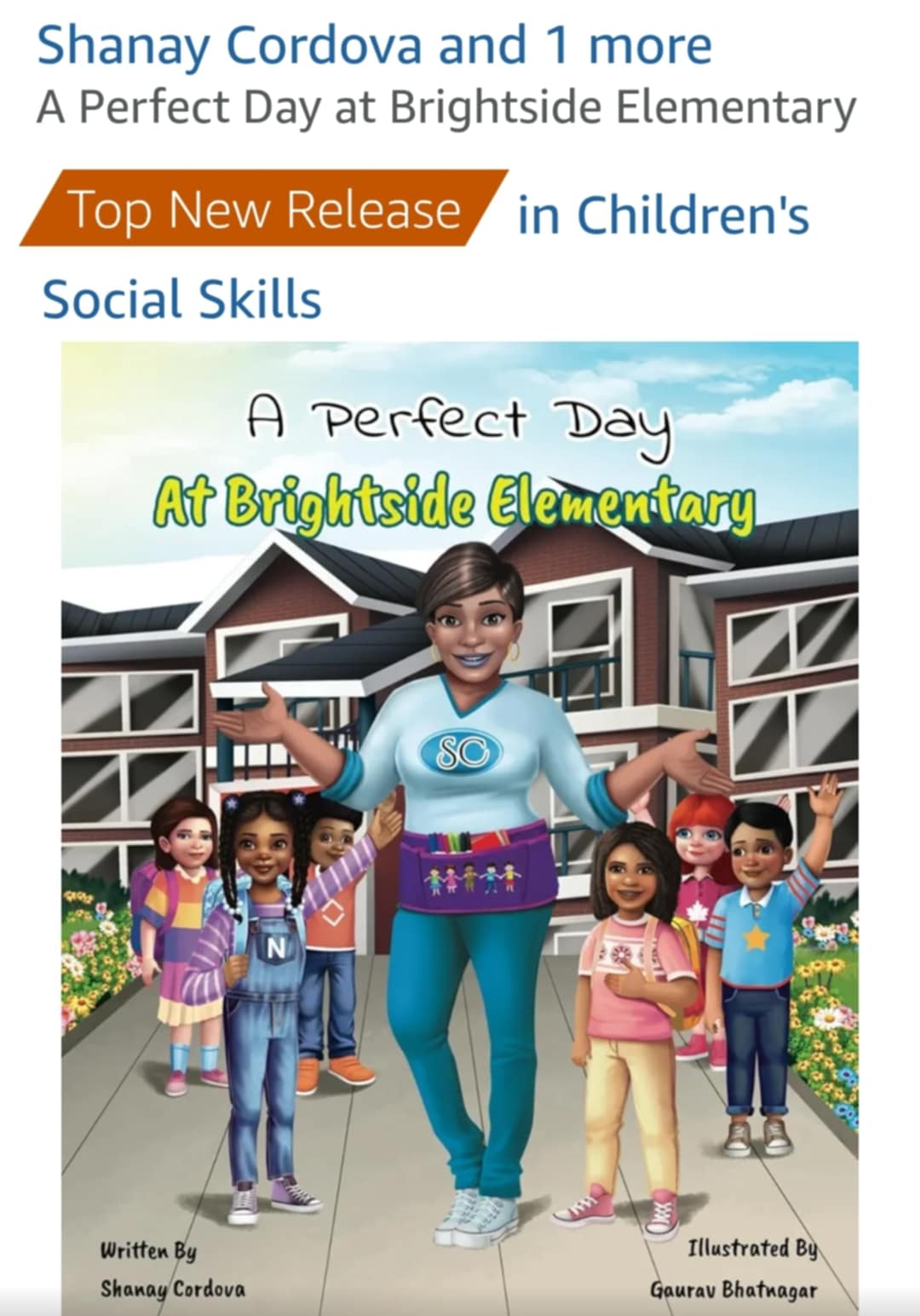 A Perfect Day at Brightside Elementary &mdash; Shanay Cordova &mdash; #1 New Release