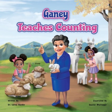 Ganey Teaches Counting — 2nd Edition, educational counting book — children's book illustrated by Gaurav Bhatnagar