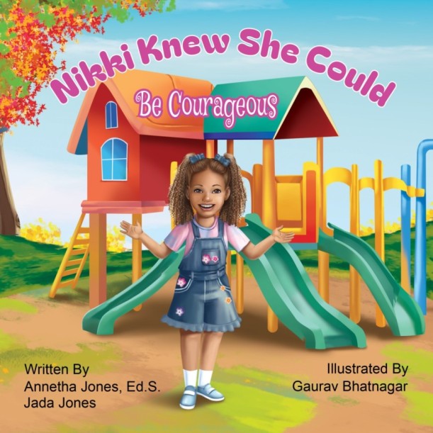 Nikki Knew She Could — Courageous — children's book illustrated by Gaurav Bhatnagar